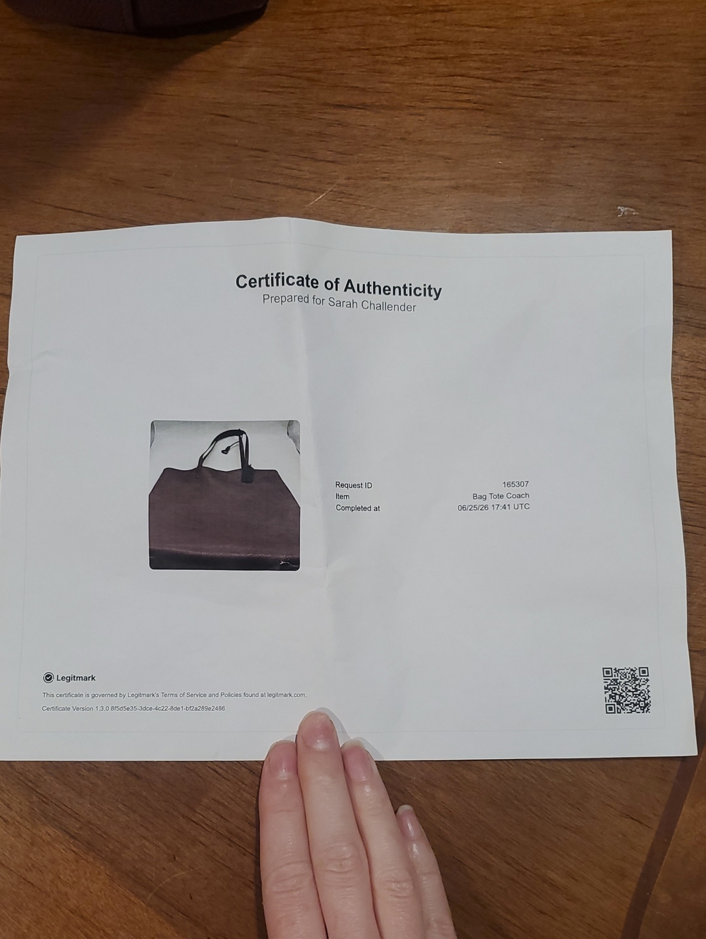 Like NEW Coach Plaza Tote In Boysenberry - Picture 8 of 14